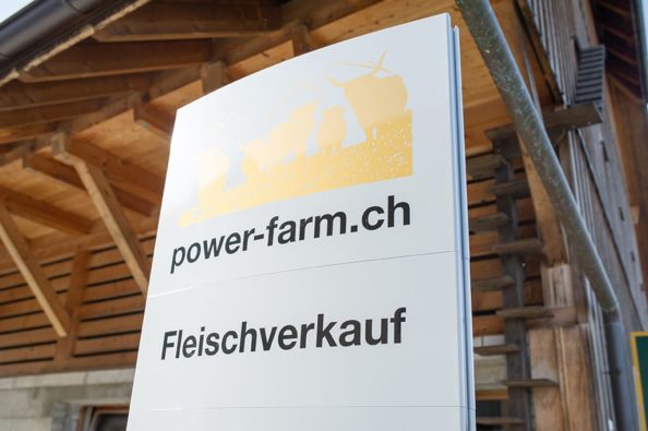 Der Hofladen auf der power-farm in Lyssach. Der Hofladen auf der power-farm in Lyssach.